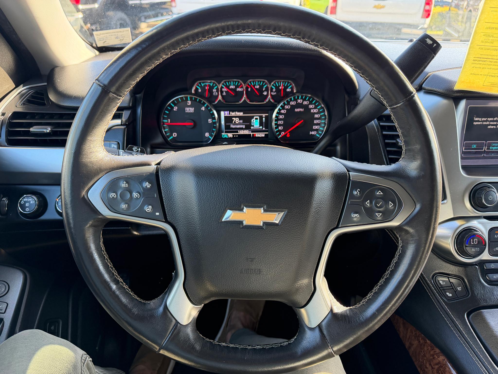 Chevrolet Tahoe 4WD 4dr LTZ 2015