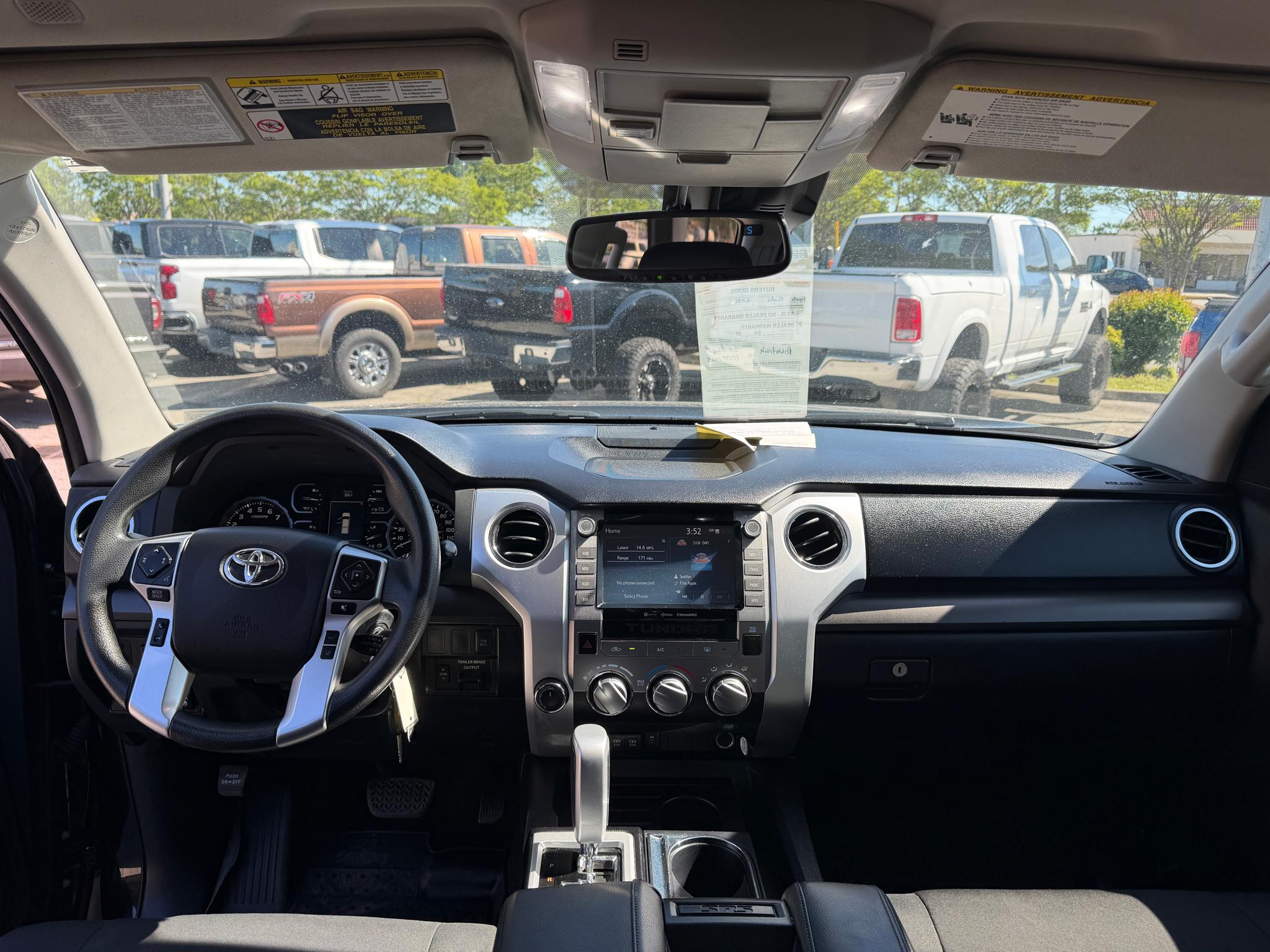 Toyota Tundra 4WD SR5 CrewMax 5.5' Bed 5.7L (Natl) 2021