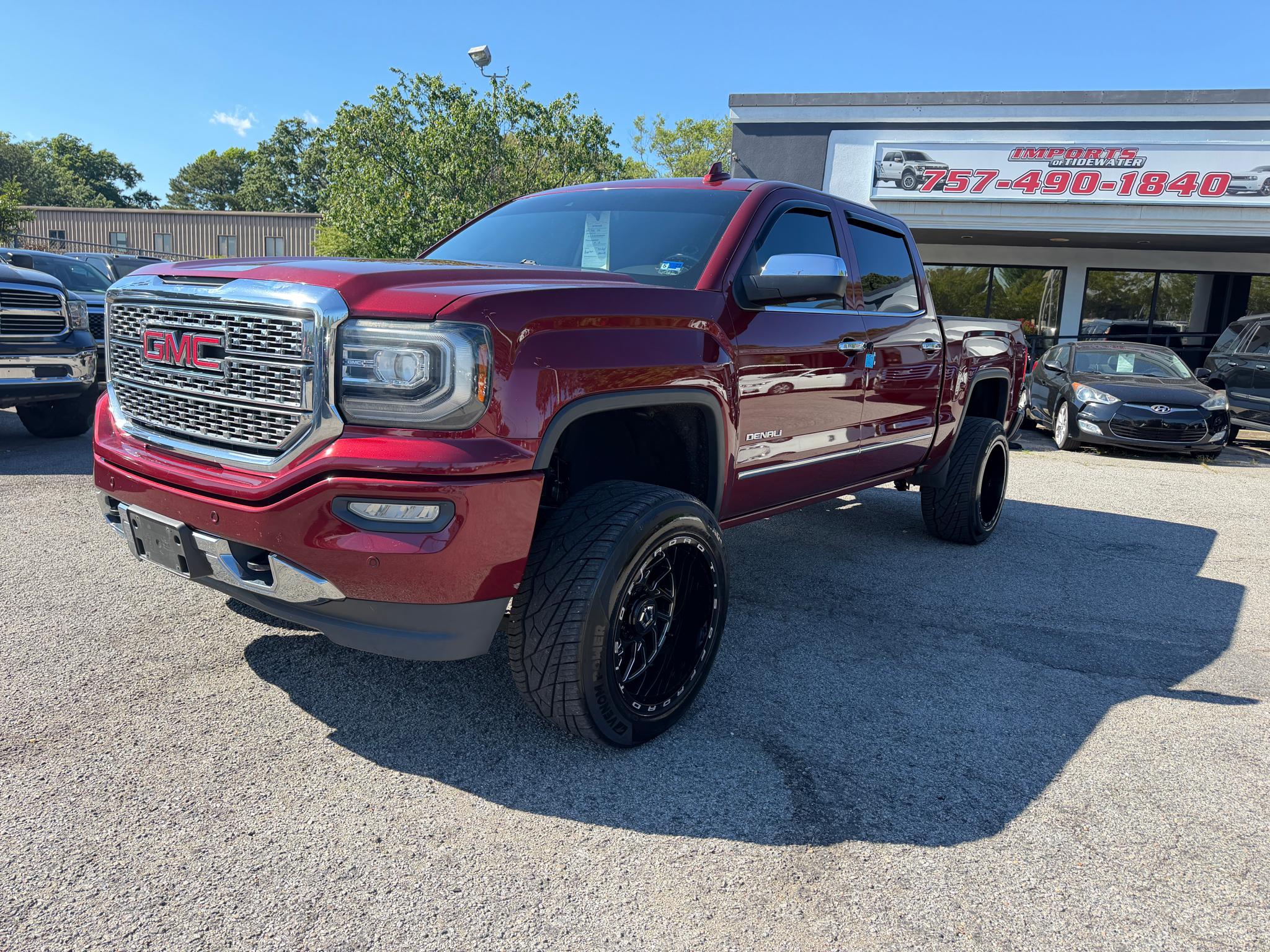 GMC Sierra 1500 4WD Crew Cab 143.5" Denali 2016