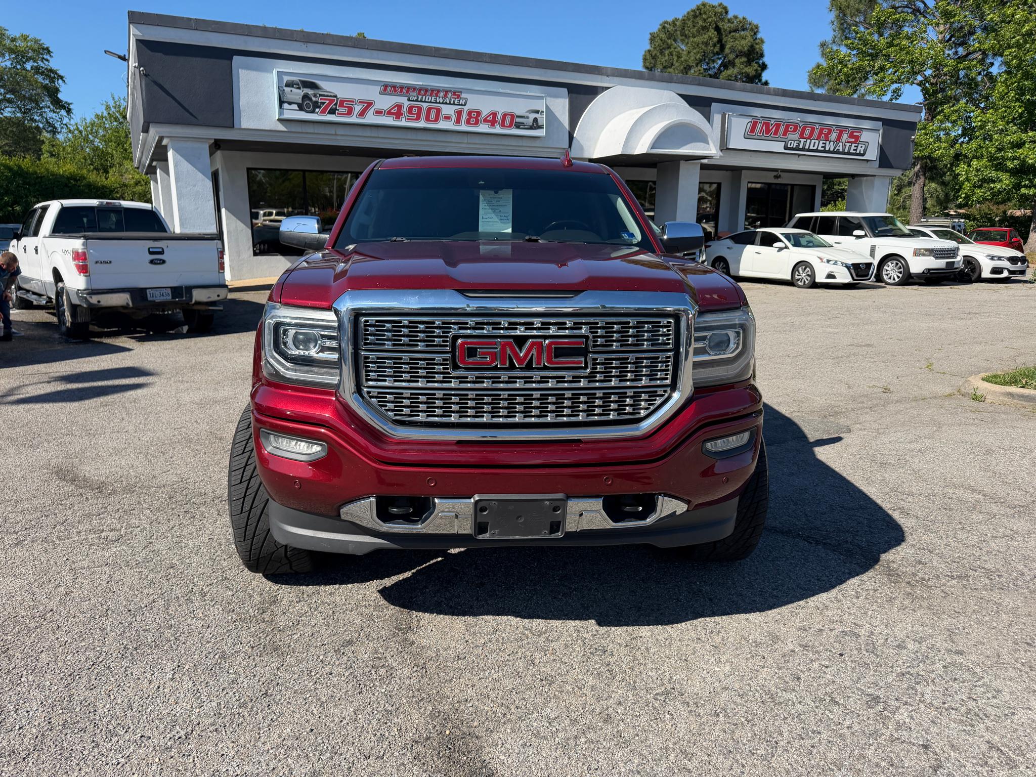 GMC Sierra 1500 4WD Crew Cab 143.5" Denali 2016