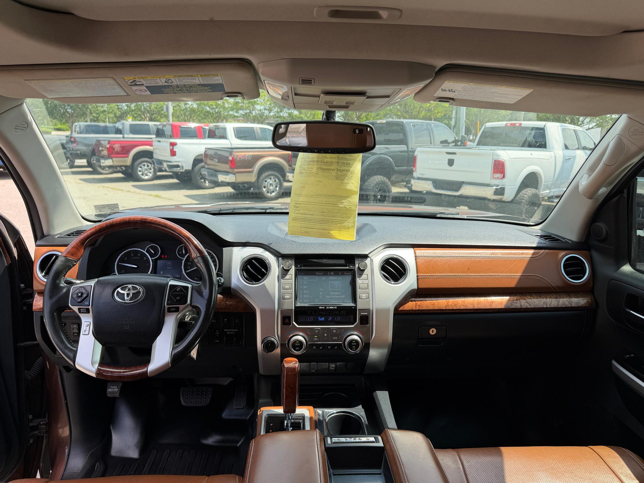 Toyota Tundra 4WD 1794 Edition CrewMax 5.5' Bed 5.7L FFV (Natl) 2017