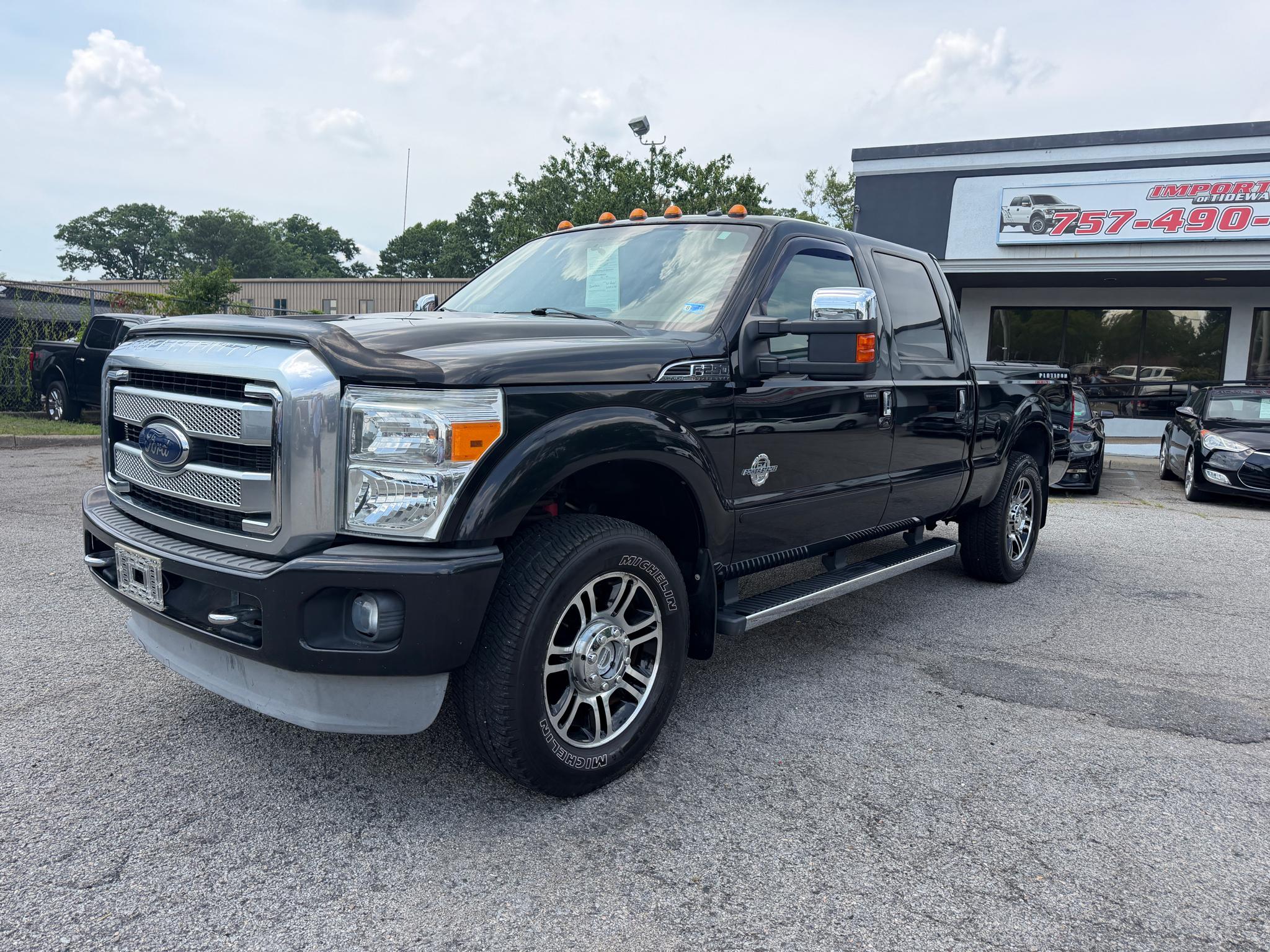 Ford Super Duty F-250 SRW 4WD Crew Cab 156" Platinum 2013