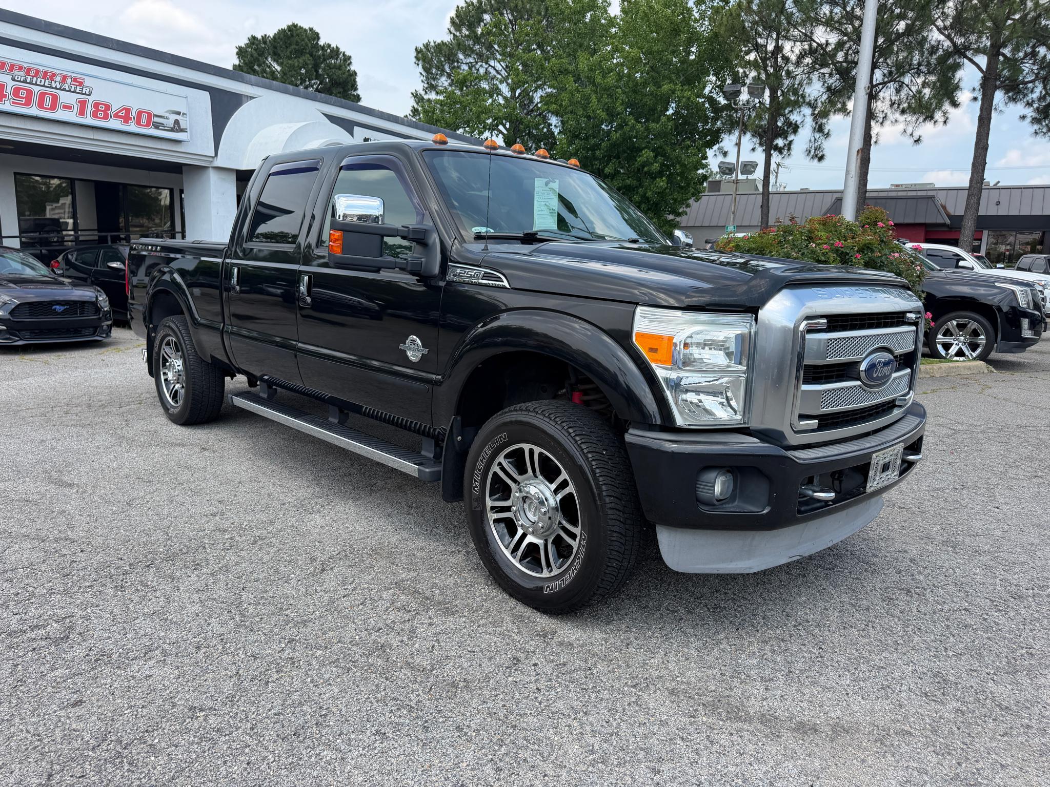 Ford Super Duty F-250 SRW 4WD Crew Cab 156" Platinum 2013