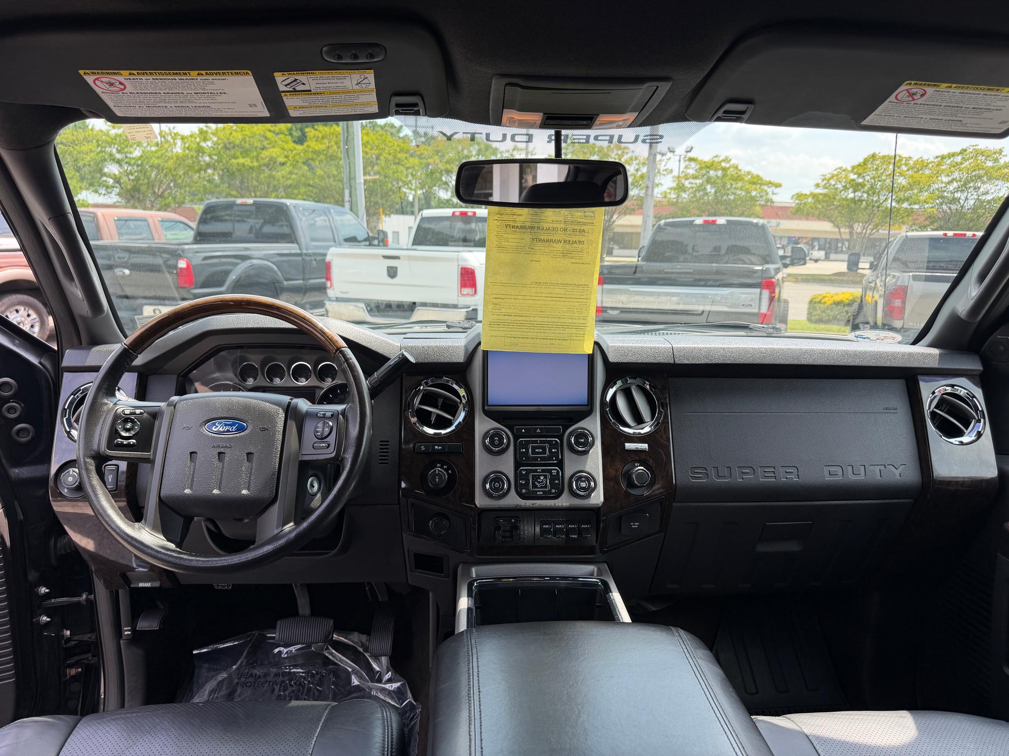 Ford Super Duty F-250 SRW 4WD Crew Cab 156" Platinum 2013