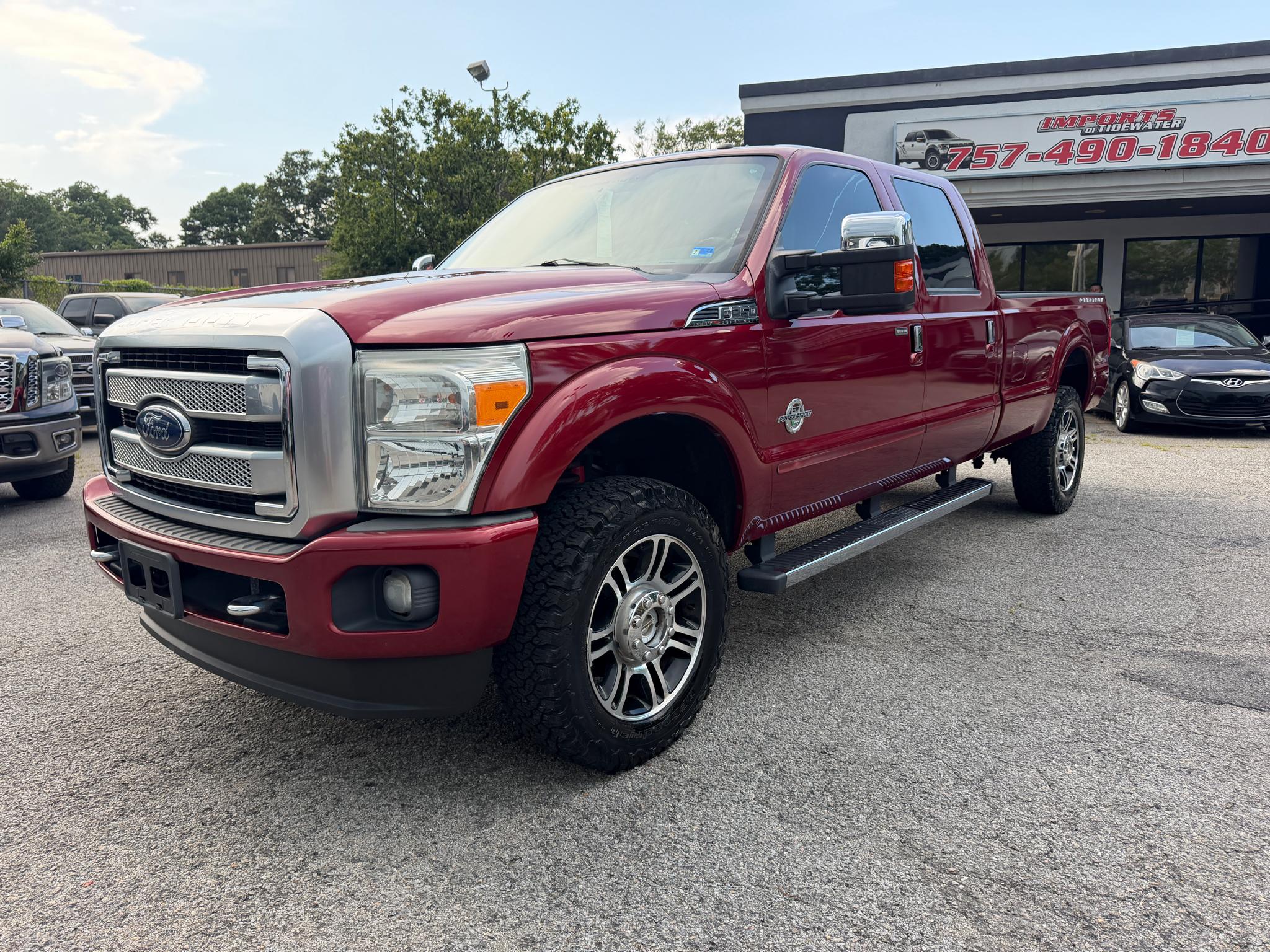 Ford Super Duty F-350 SRW 4WD Crew Cab 172" Platinum 2014
