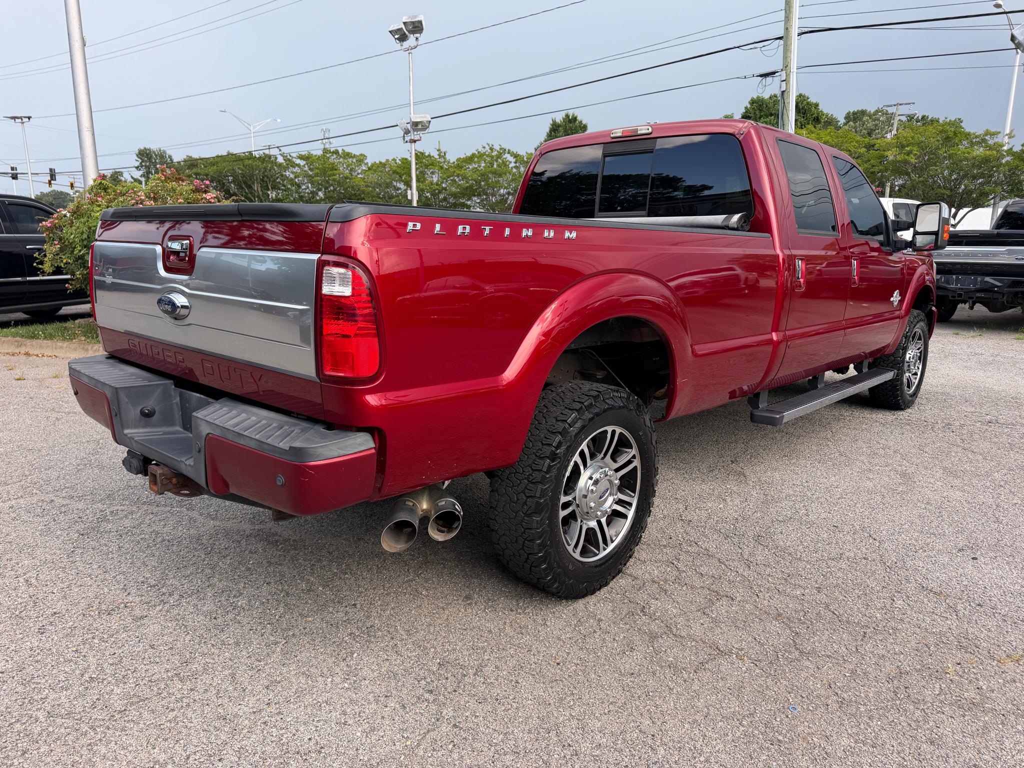 Ford Super Duty F-350 SRW 4WD Crew Cab 172" Platinum 2014