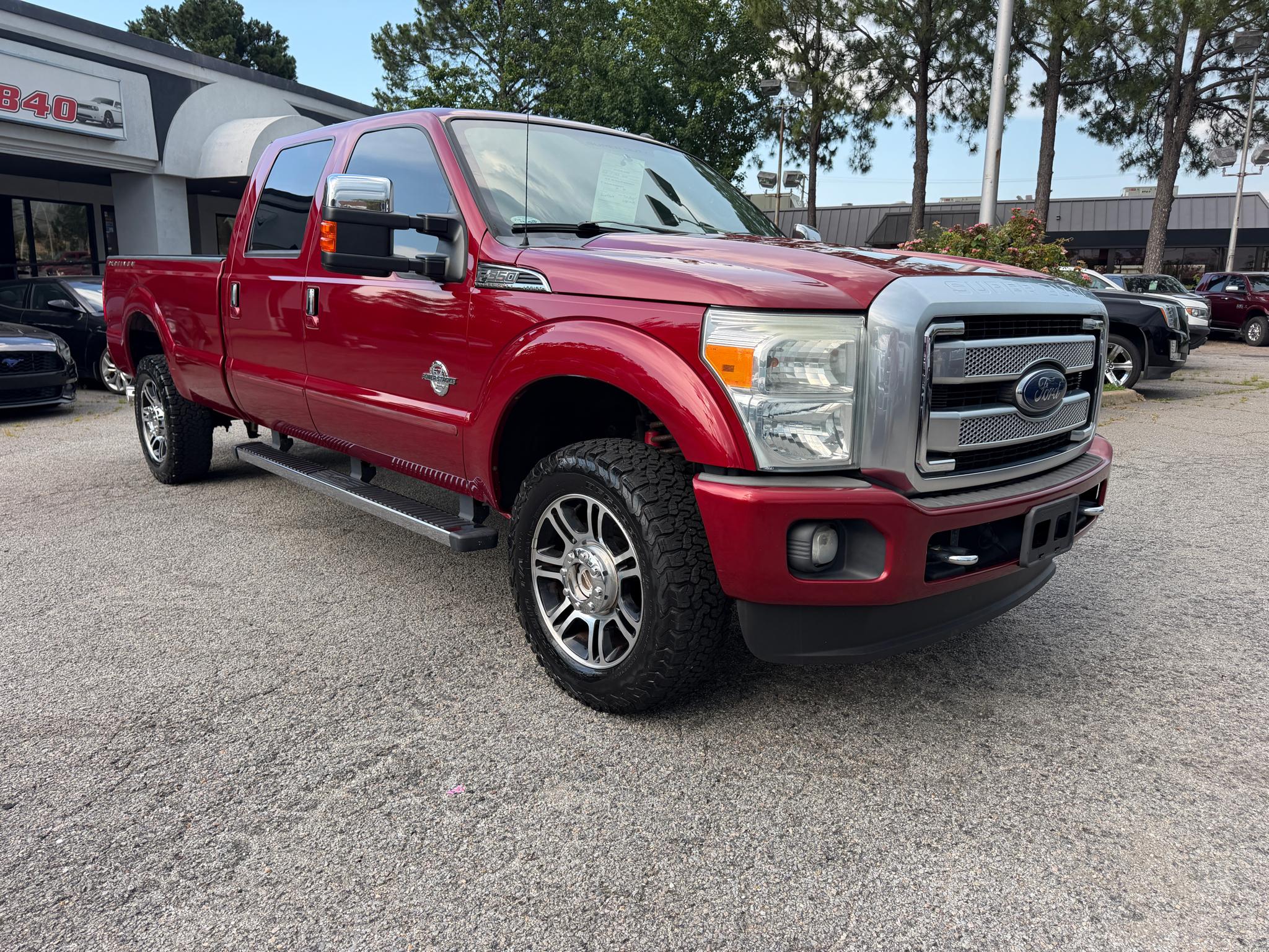 Ford Super Duty F-350 SRW 4WD Crew Cab 172" Platinum 2014