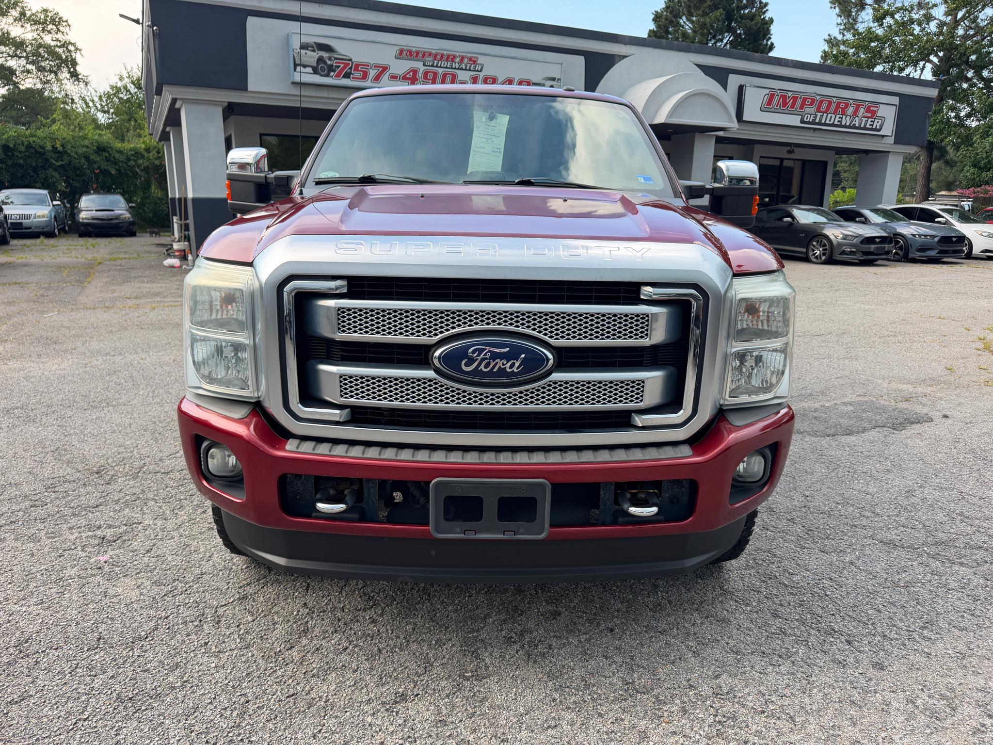 Ford Super Duty F-350 SRW 4WD Crew Cab 172" Platinum 2014