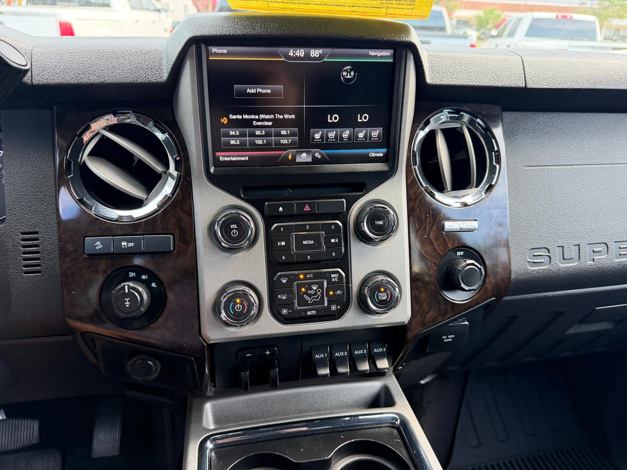 Ford Super Duty F-350 SRW 4WD Crew Cab 172" Platinum 2014