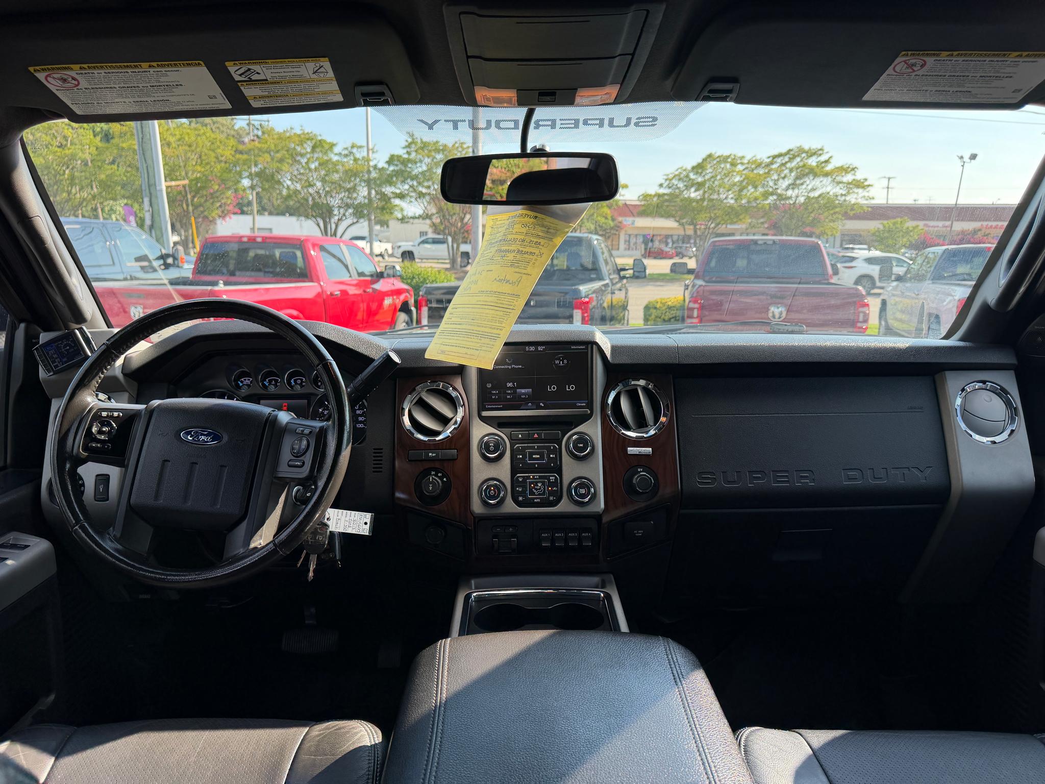 Ford Super Duty F-350 SRW 4WD Crew Cab 156" Lariat 2013