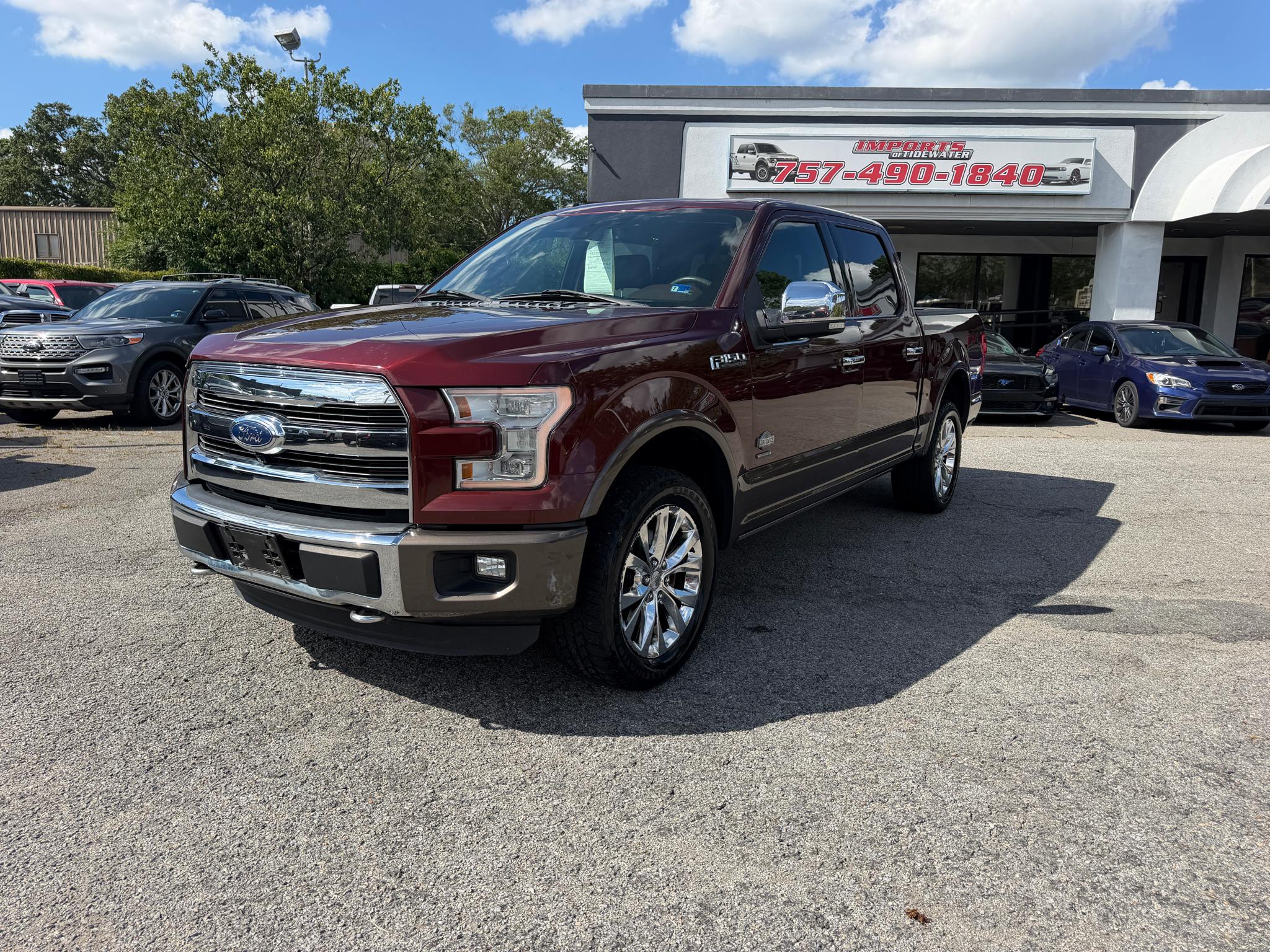 Ford F-150 4WD SuperCrew 145" King Ranch 2016