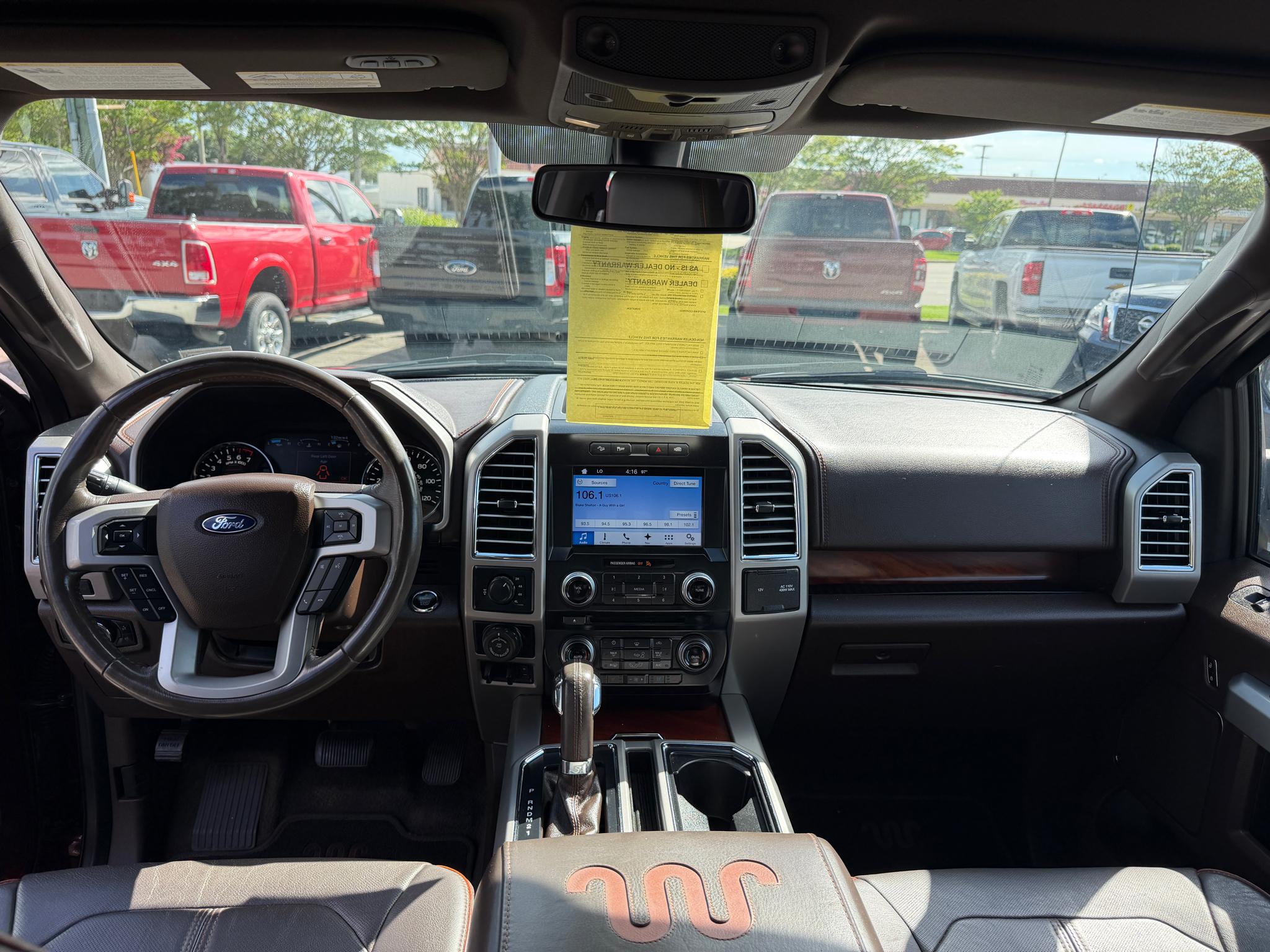 Ford F-150 4WD SuperCrew 145" King Ranch 2016