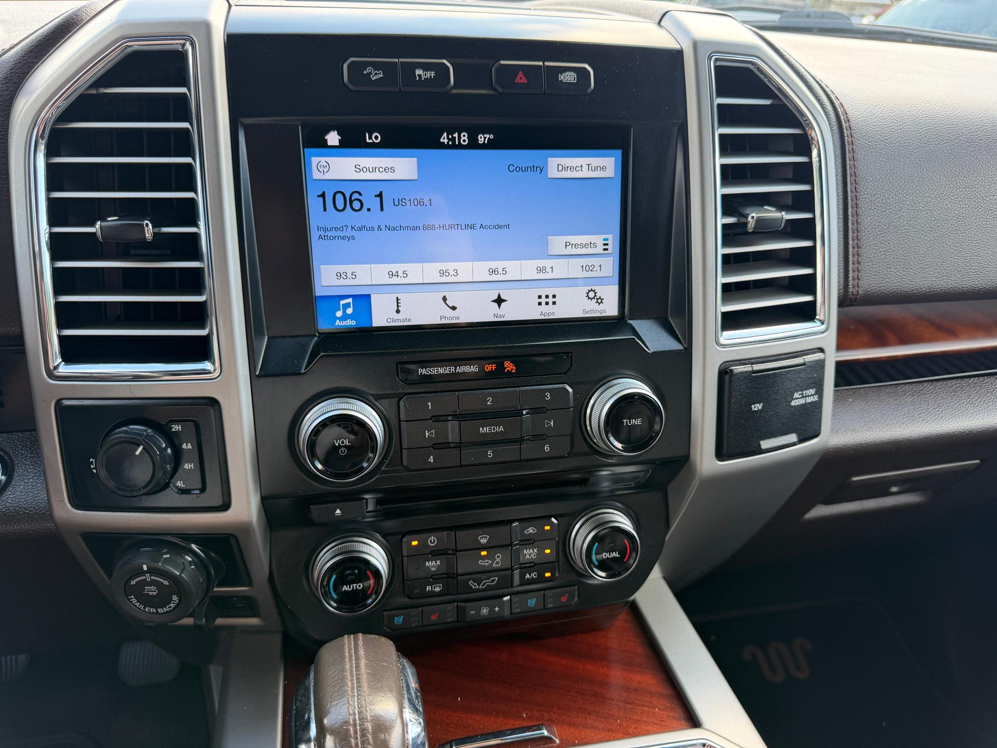 Ford F-150 4WD SuperCrew 145" King Ranch 2016