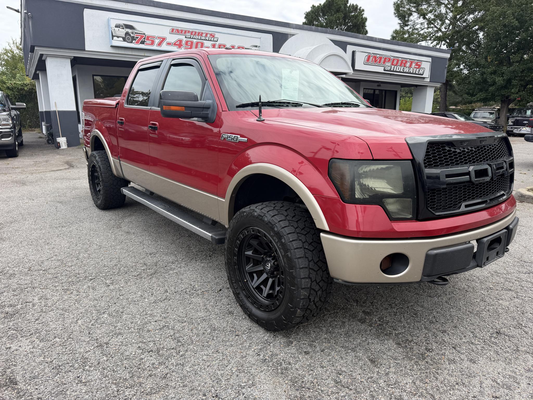Ford F-150 4WD SuperCrew 145" Lariat 2011