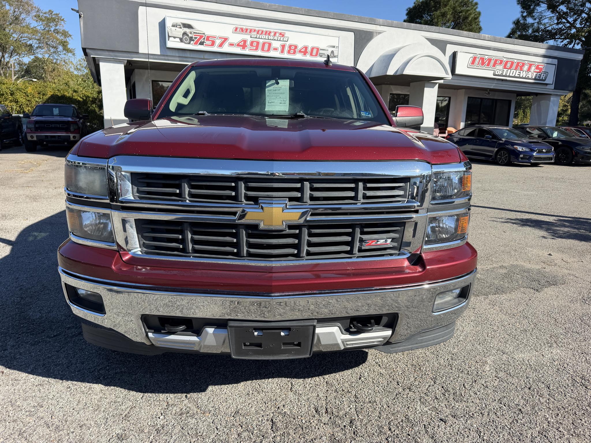 Chevrolet Silverado 1500 4WD Crew Cab 143.5" LT w/2LT 2015