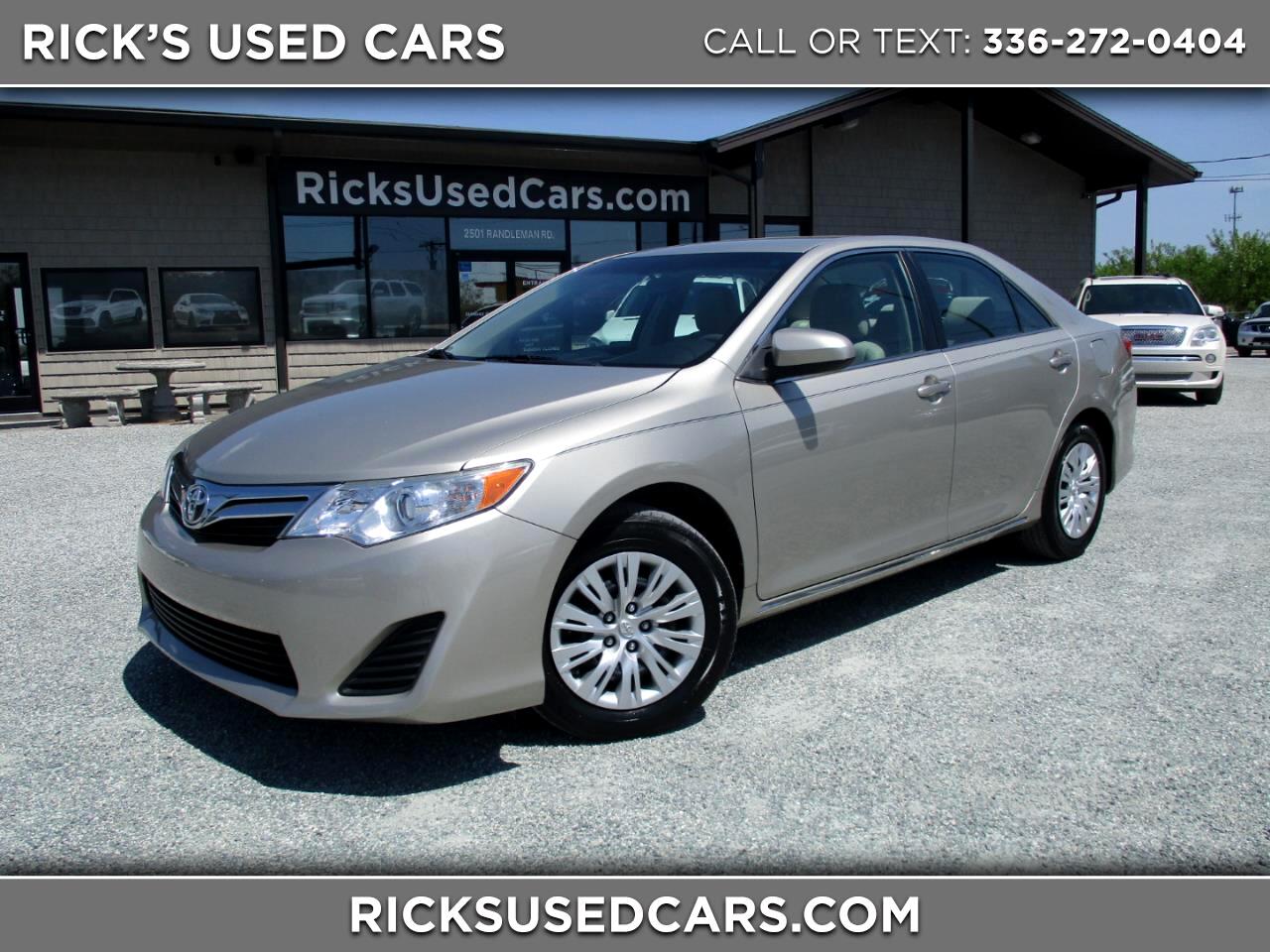 Used 2014 Toyota Camry LE for Sale in Greensboro NC 27406 Rick's Used Cars