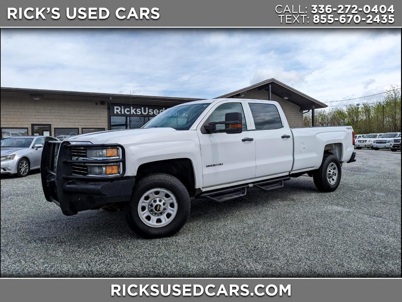 Used 2015 Chevrolet Silverado 3500HD Work Truck Crew Cab 4WD for Sale