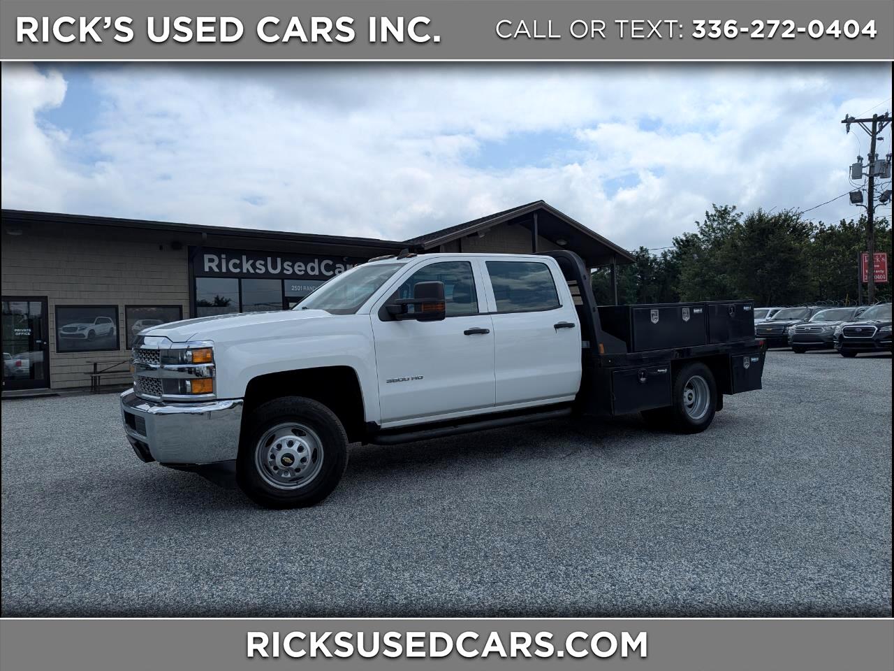 2019 Chevrolet Silverado 3500HD Work Truck Crew Cab Utility 4WD