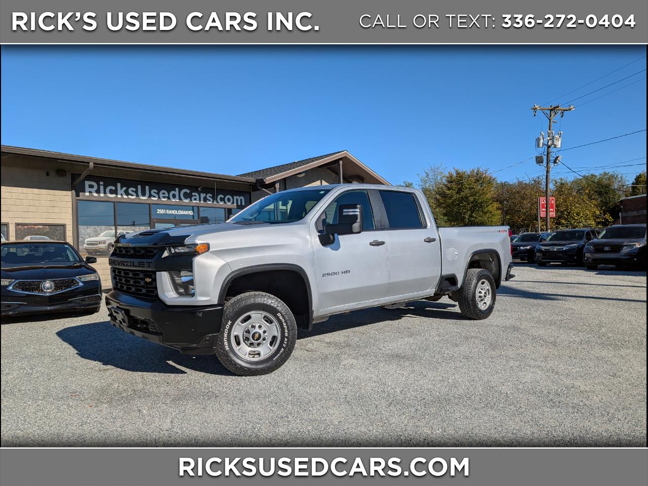 2022 Chevrolet Silverado 2500HD Work Truck Crew Cab 4WD