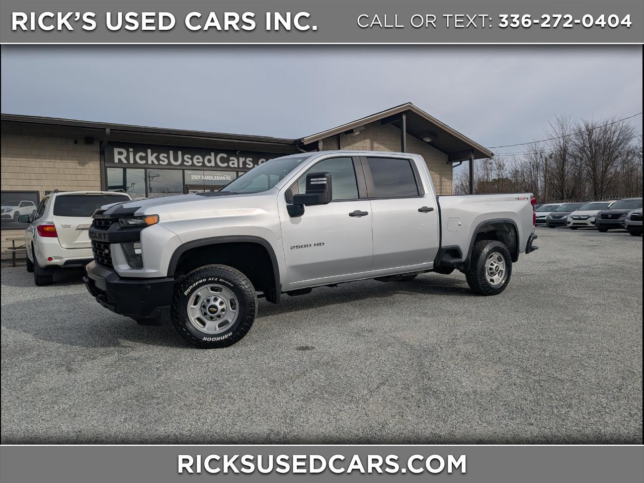 2022 Chevrolet Silverado 2500HD Work Truck Crew Cab 4WD