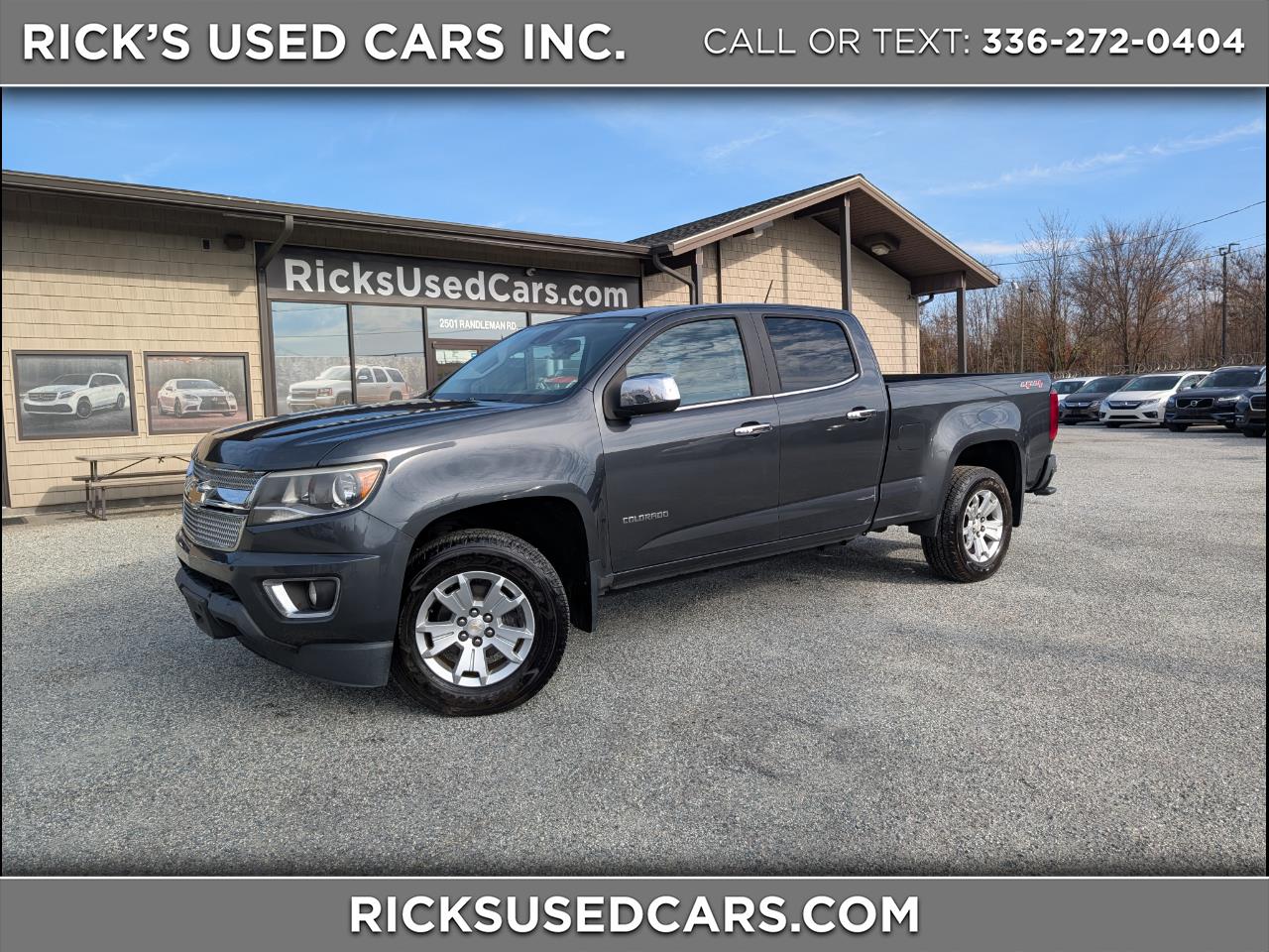 2016 Chevrolet Colorado LT Crew Cab 4WD