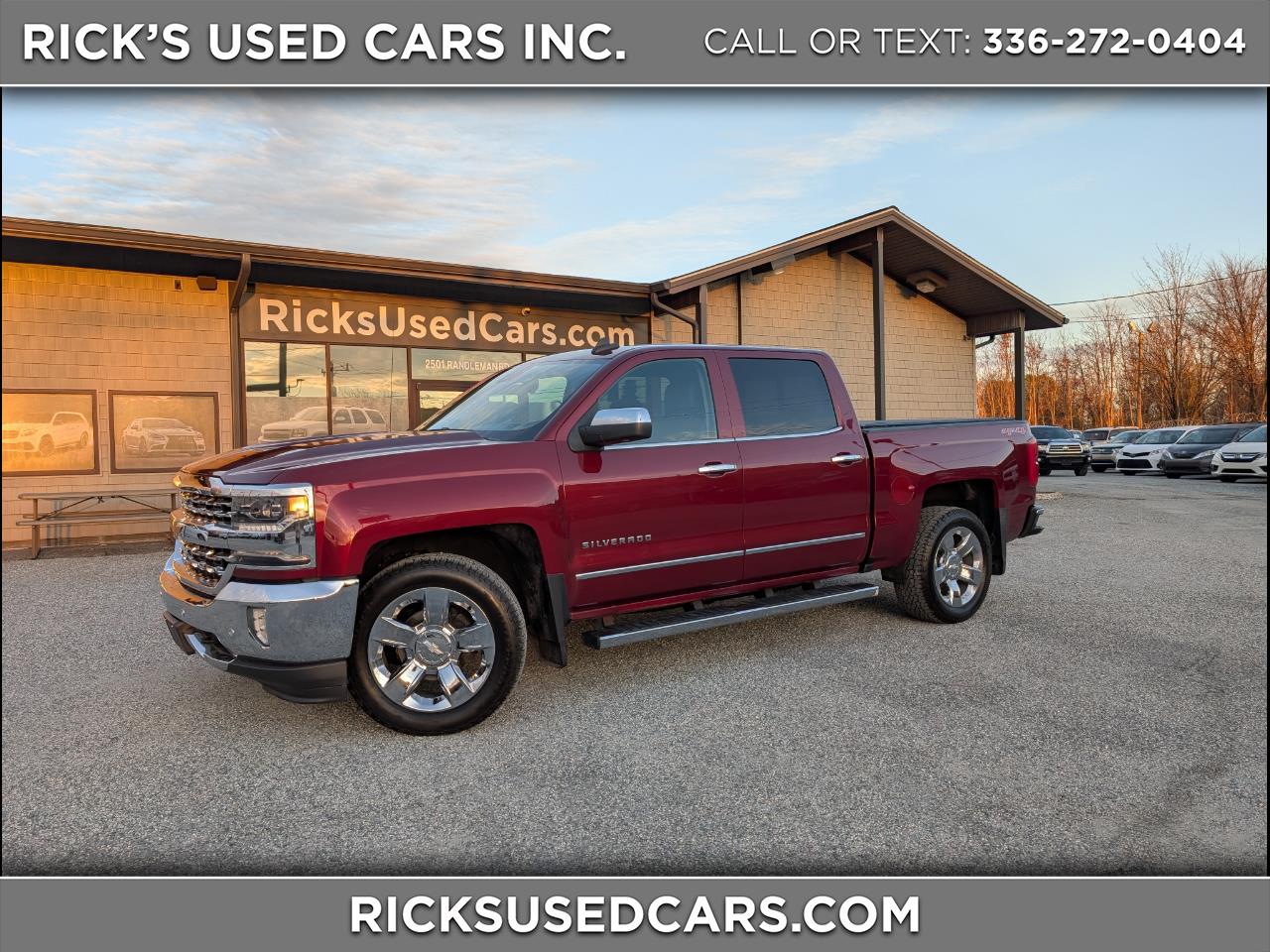 2017 Chevrolet Silverado 1500 LTZ Crew Cab 4WD