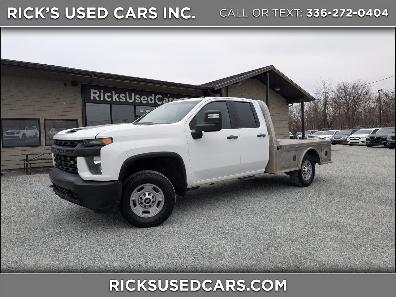 2020 Chevrolet Silverado 2500HD Work Truck Double Cab Flat Bed 4WD
