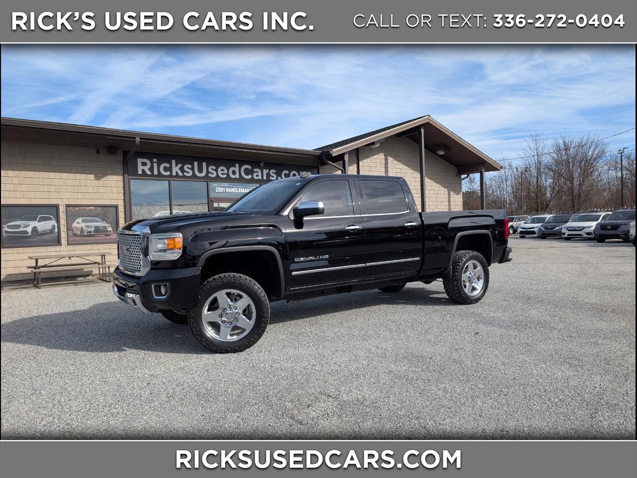 GMC Sierra 2500HD Denali Crew Cab 4WD 2015