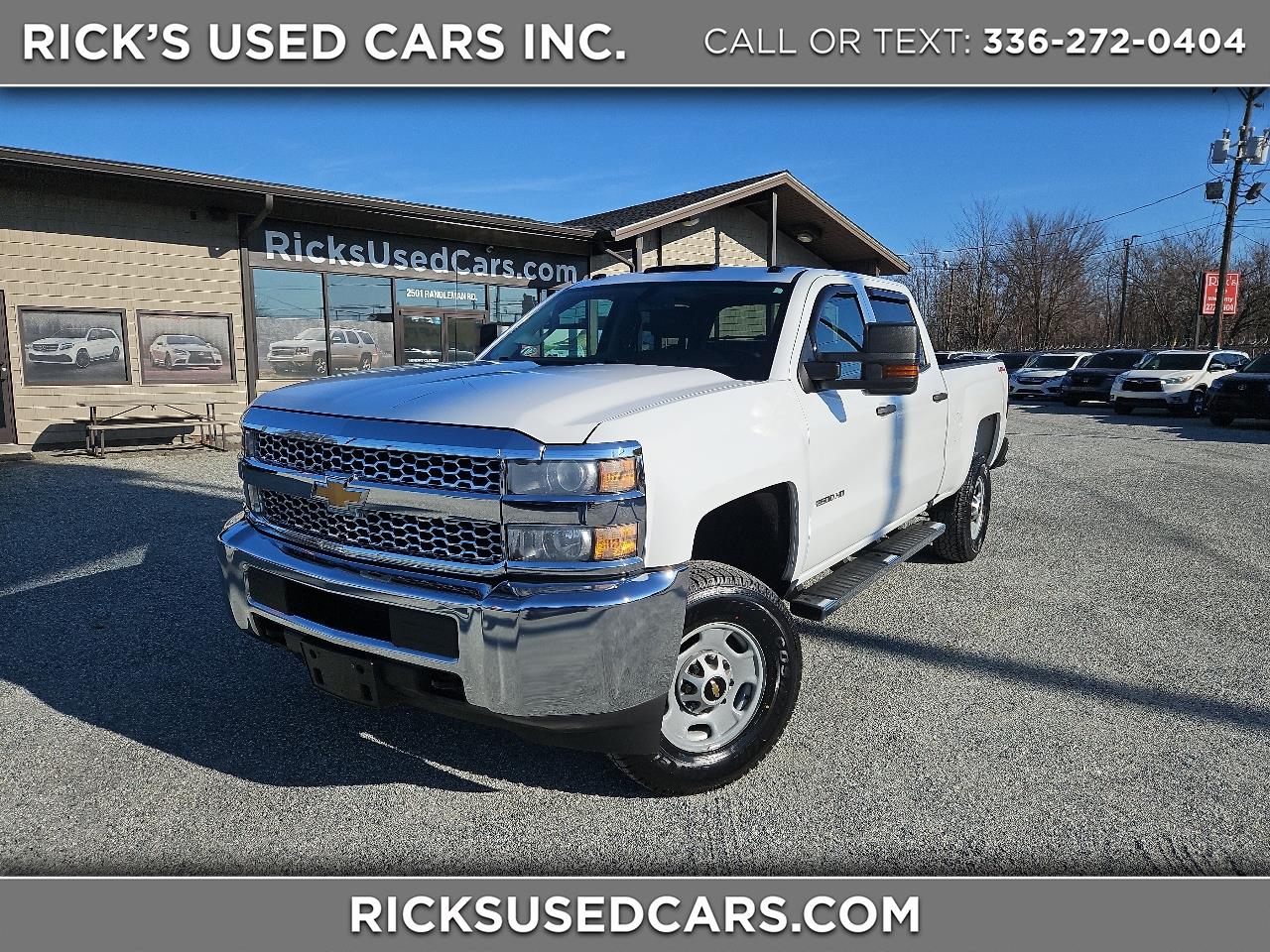 2019 Chevrolet Silverado 2500HD 4WD Crew Cab 153.7" Work Truck