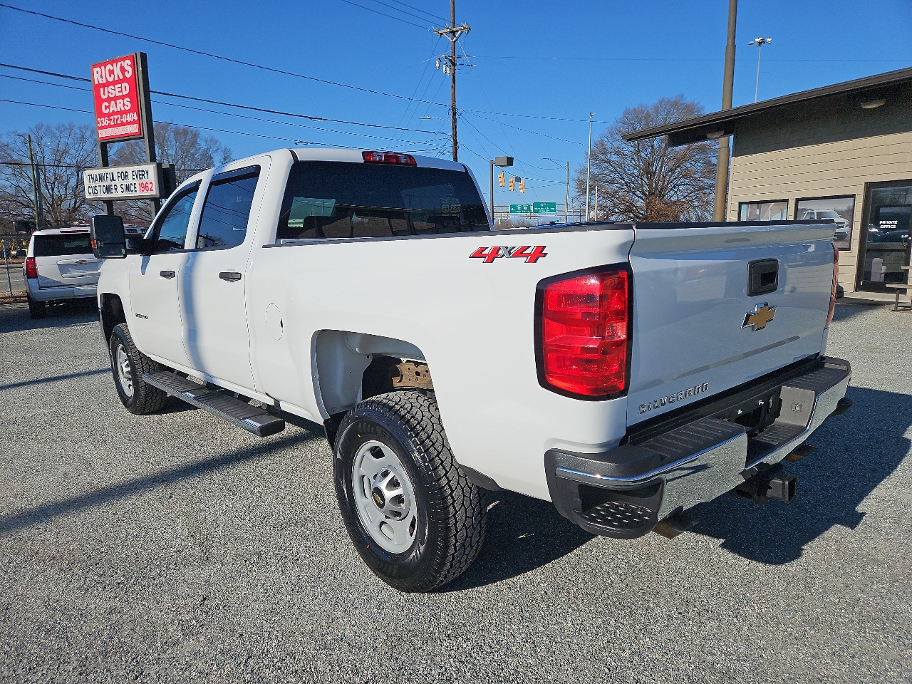 Chevrolet Silverado 2500HD 4WD Crew Cab 153.7" Work Truck 2019