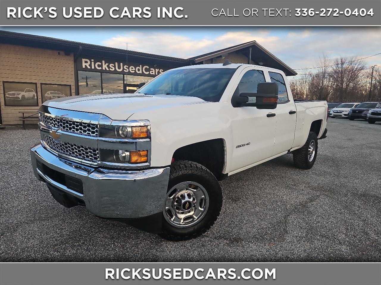2019 Chevrolet Silverado 2500HD 4WD Double Cab Work Truck