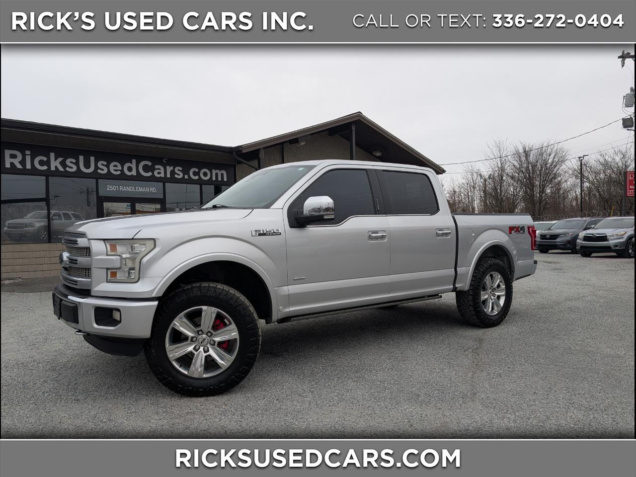 2015 Ford F-150 Platinum SuperCrew 4WD