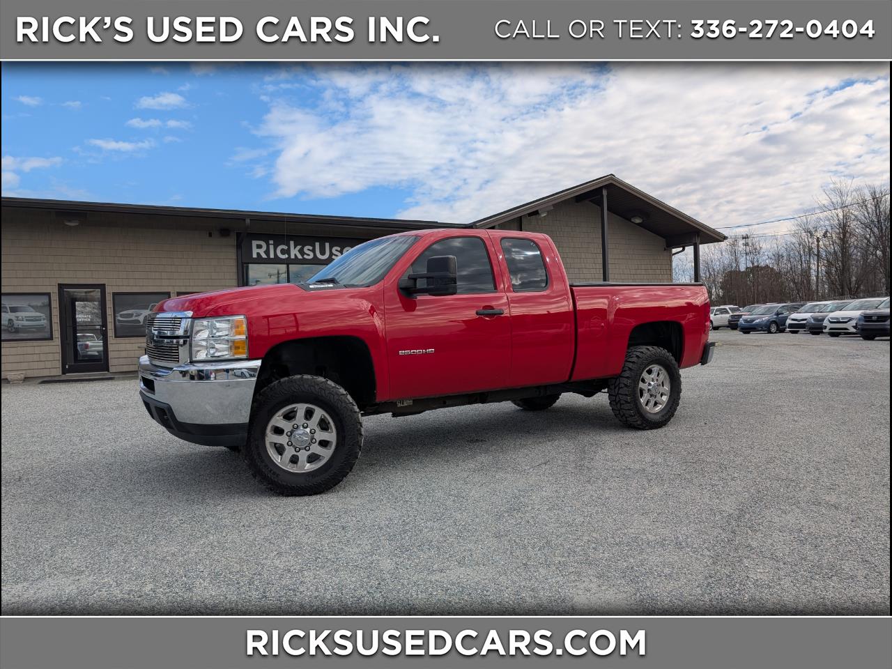 2013 Chevrolet Silverado 2500HD Work Truck Ext. Cab 4WD