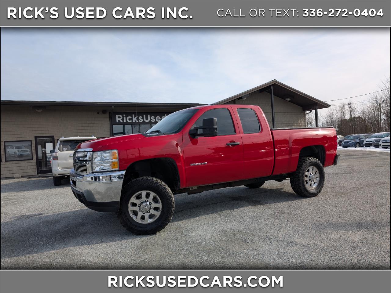 2013 Chevrolet Silverado 2500HD Work Truck Ext. Cab 4WD