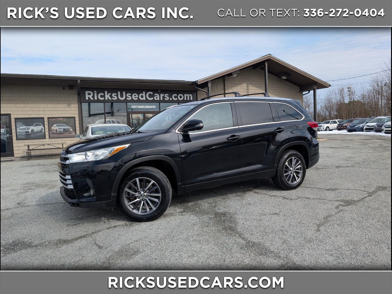 Toyota Highlander XLE 2019