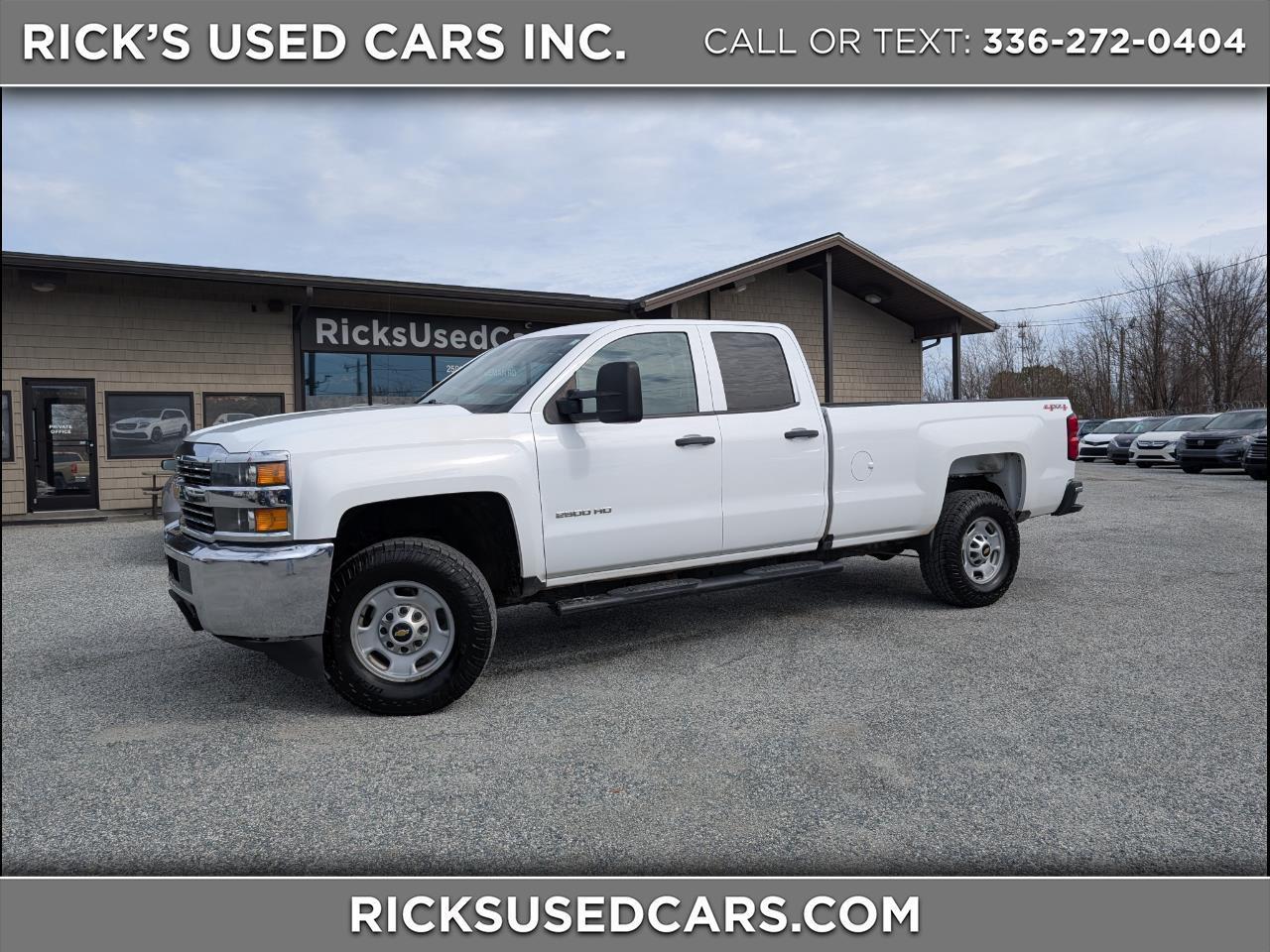 2016 Chevrolet Silverado 2500HD Work Truck Double Cab 4WD