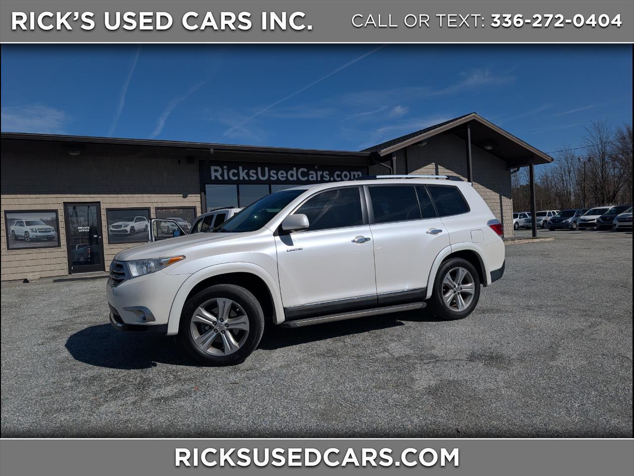 Toyota Highlander Limited 2013