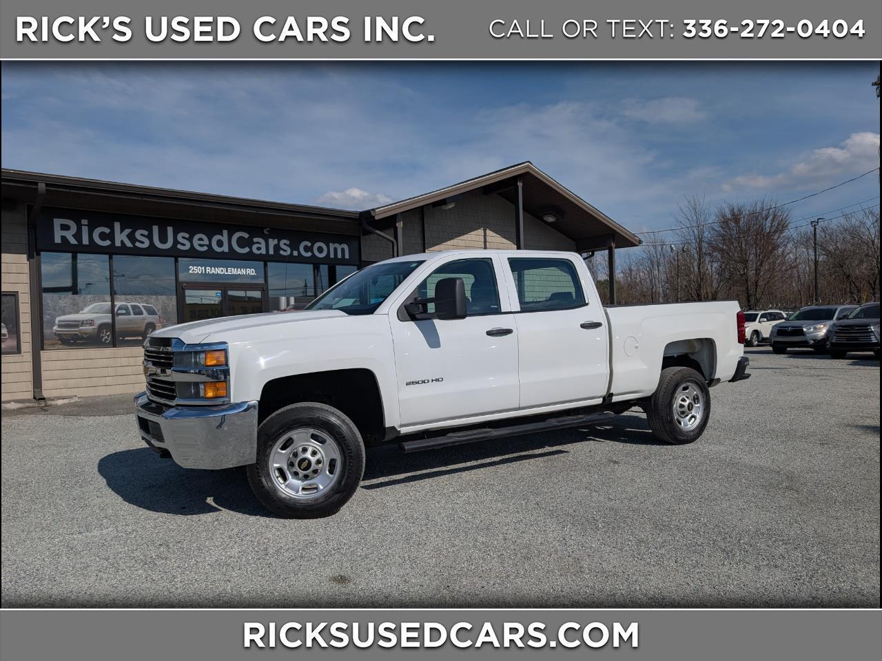 2015 Chevrolet Silverado 2500HD Work Truck Crew Cab 4WD