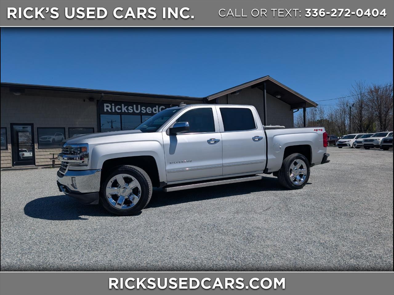2018 Chevrolet Silverado 1500 LTZ Crew Cab 4WD