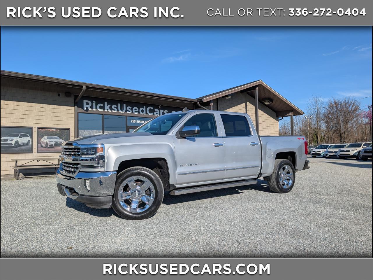 2018 Chevrolet Silverado 1500 LTZ Crew Cab 4WD