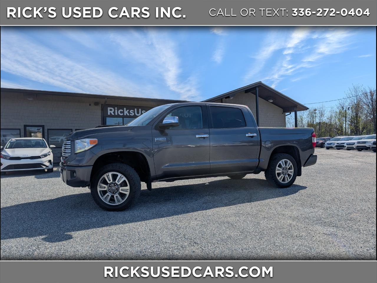 2016 Toyota Tundra Platinum CrewMax