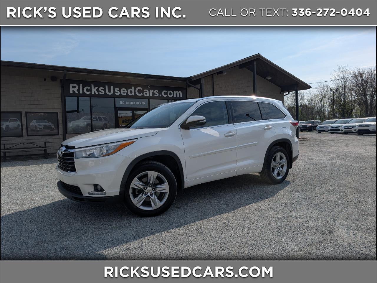 2015 Toyota Highlander Limited
