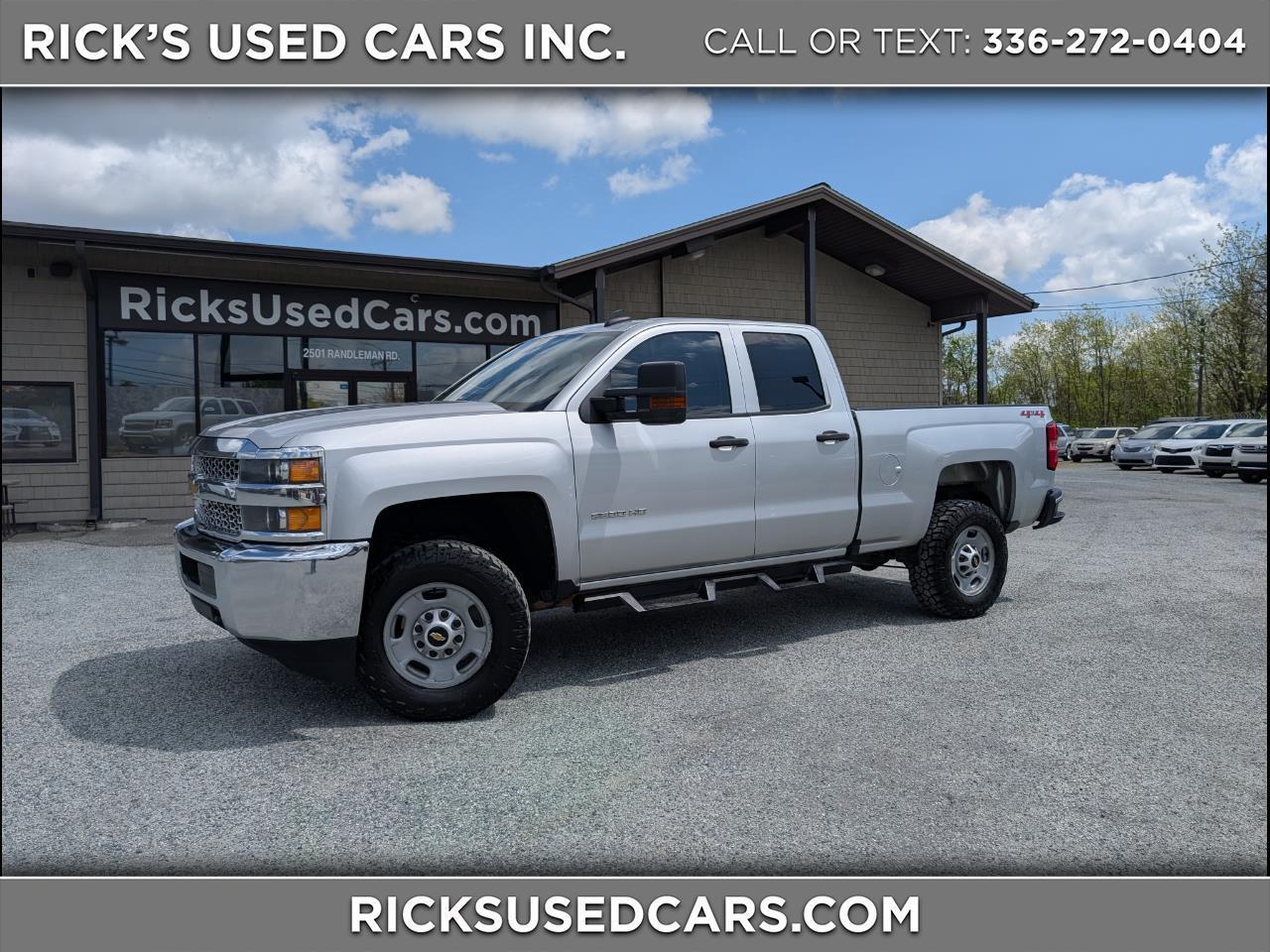 2019 Chevrolet Silverado 2500HD Work Truck Double Cab 4WD