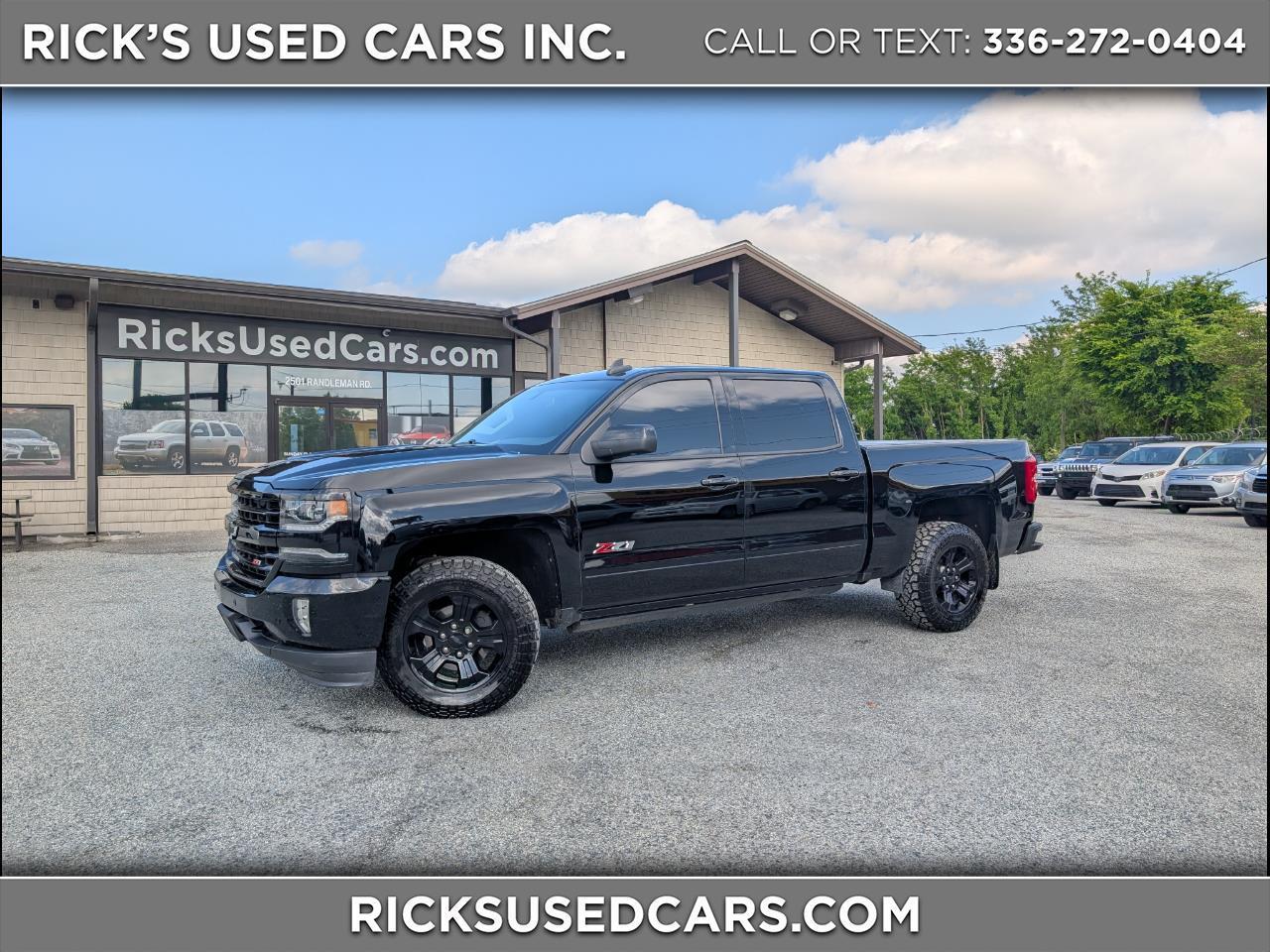 2018 Chevrolet Silverado 1500 Z71 Crew Cab 4WD