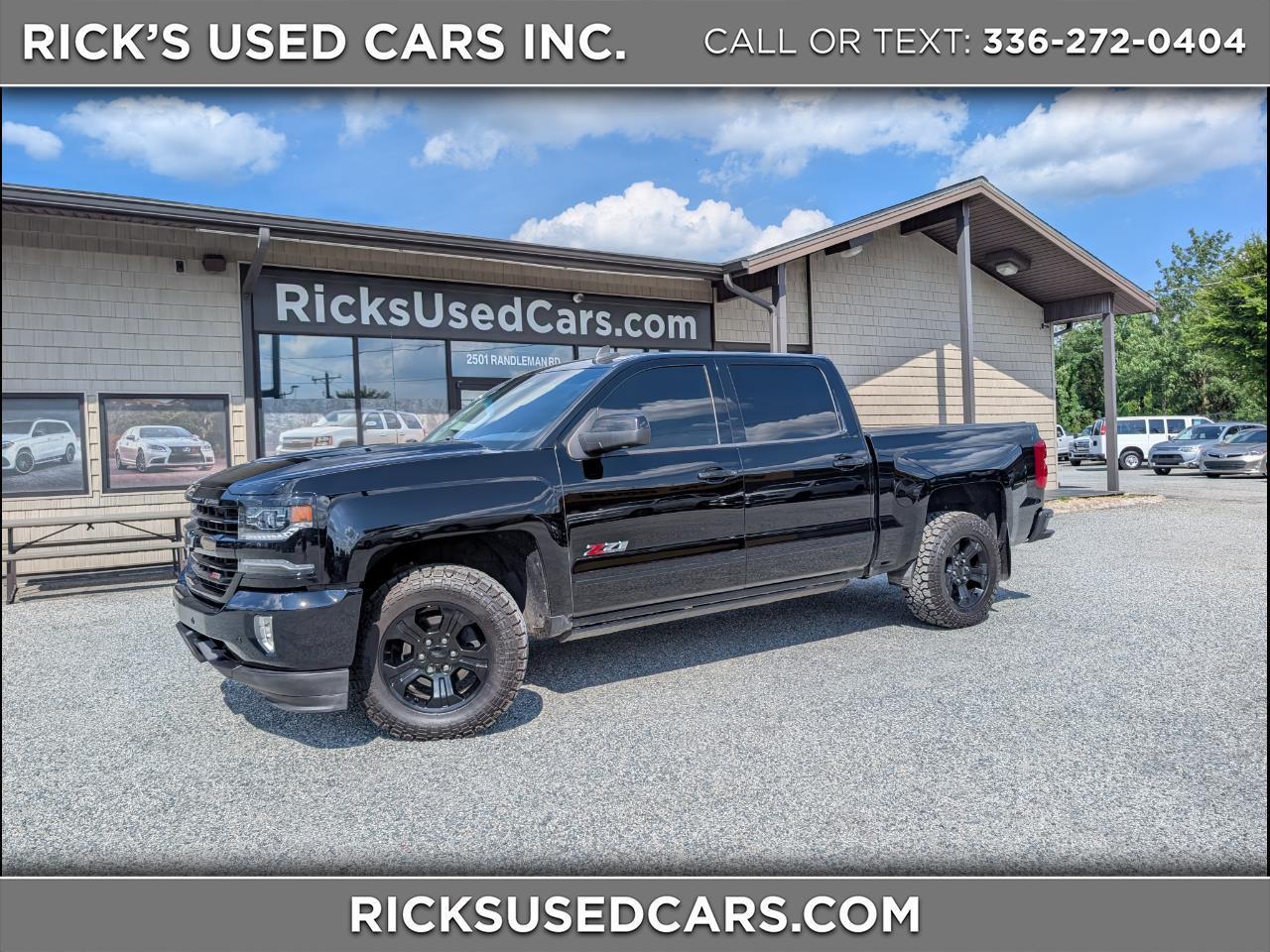 2018 Chevrolet Silverado 1500 Z71 Crew Cab 4WD
