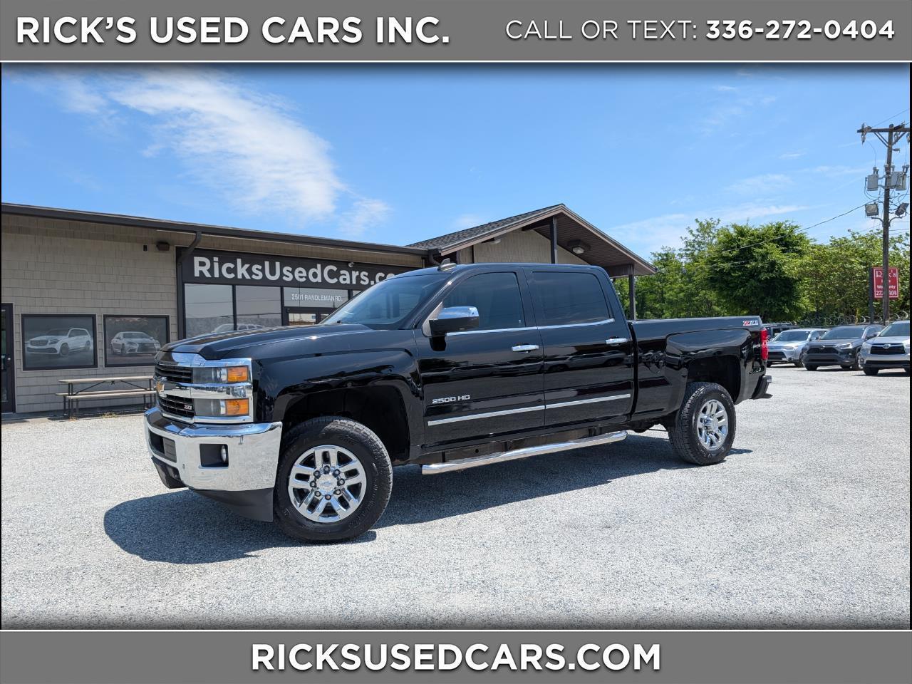 2015 Chevrolet Silverado 2500HD Z71 Crew Cab 4WD
