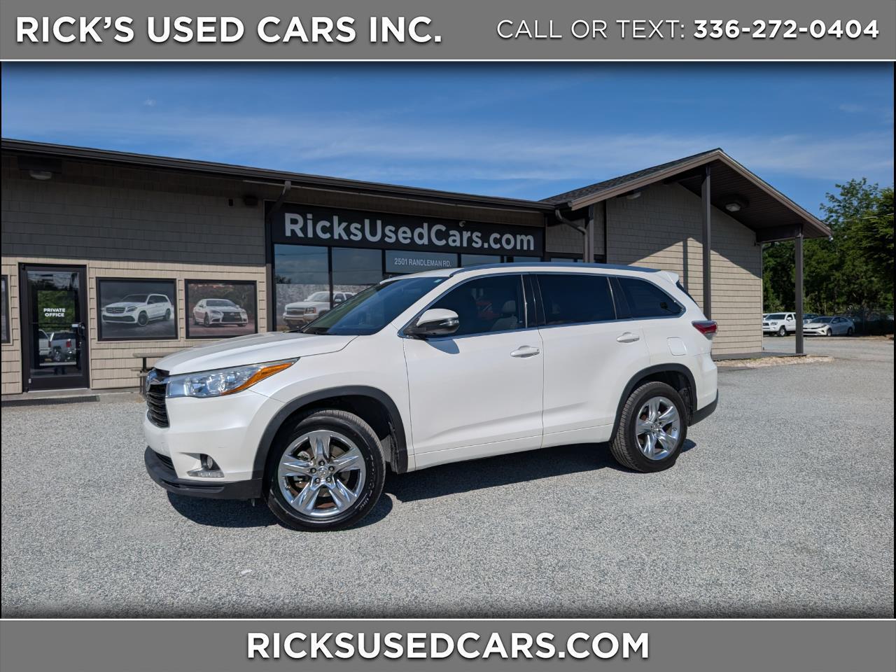 Toyota Highlander Limited 2015