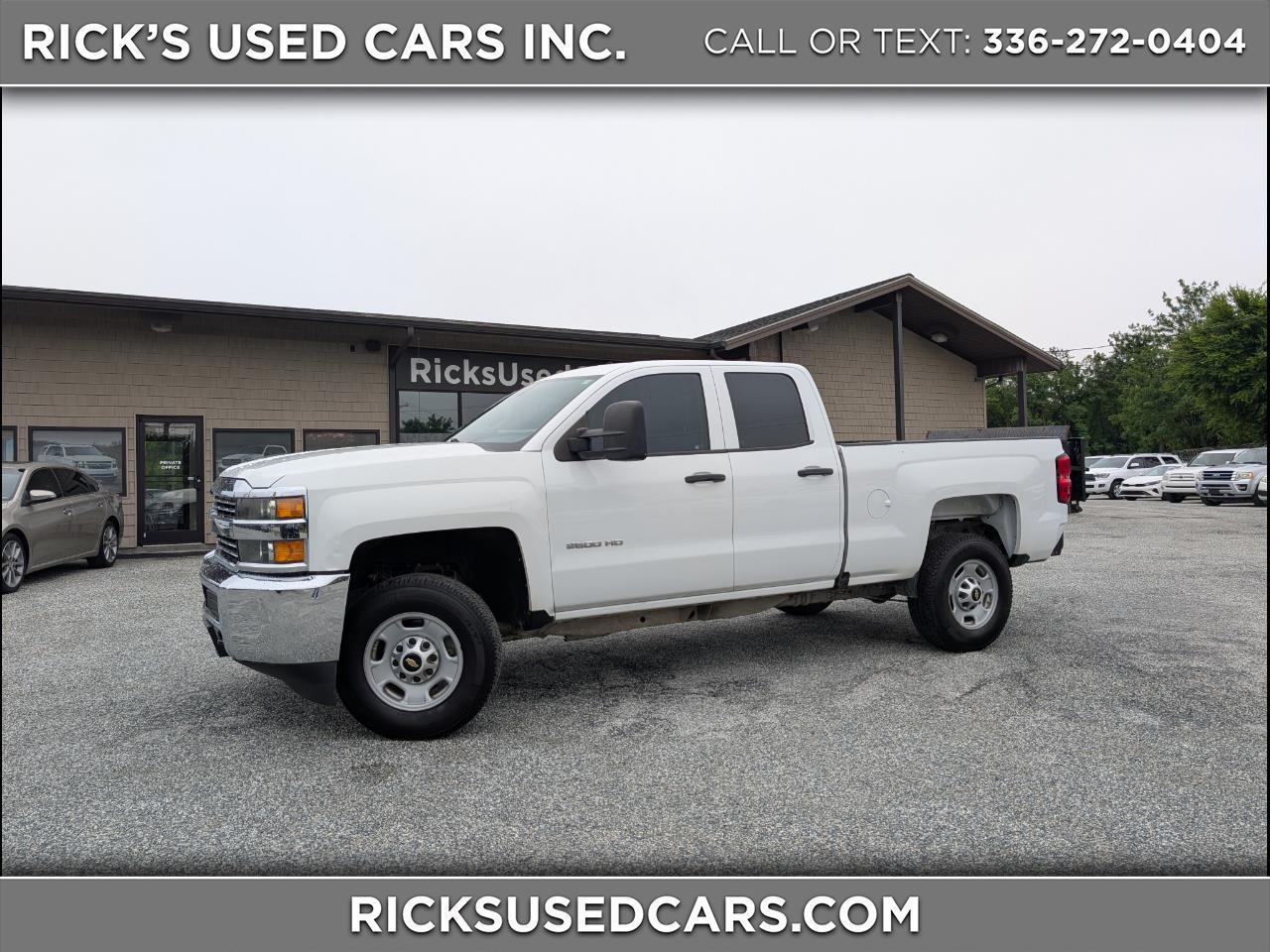 2018 Chevrolet Silverado 2500HD Work Truck Double Cab