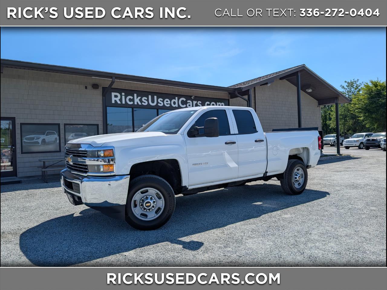 2018 Chevrolet Silverado 2500HD Work Truck Double Cab