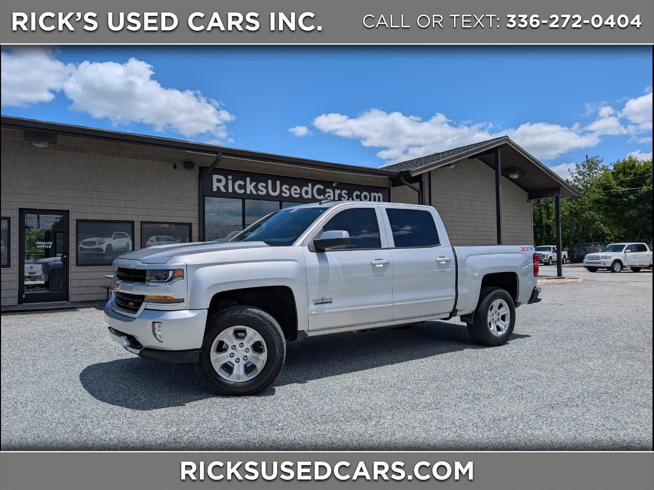2018 Chevrolet Silverado 1500 LT Crew Cab 4WD